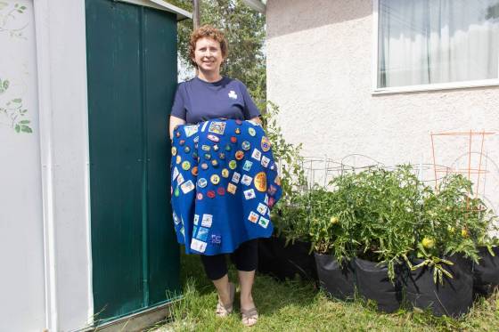 Audrey Pattie is a longtime volunteer with Girl Guides of Canada. (Mike Thiessen / Winnipeg Free Press)