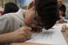 Mary Altaffer / Associated Press files
                                Practising cursive handwriting.
