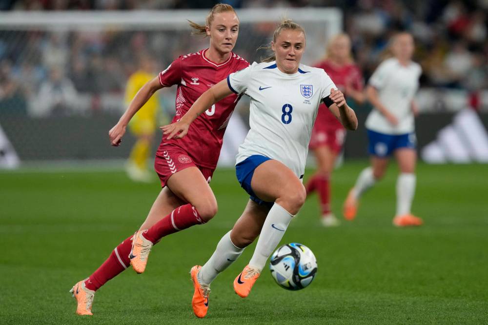MARK BAKER / THE ASSOCIATED PRESS
Countries such as England have risen in the ranks of women’s football thanks in part to a strong domestic league.