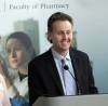 KEN GIGLIOTTI / FREE PRESS FILES
                                / JAN 20 2006- former Uofm Pharmacy student Kristjan Thorkelson and his wife Maryanne donated $500,000 to the new Faculty of Pharmacy and will have the lab lab named The Thorkelson Undergraduate Laboratory named after him in his honour -in pic at HSC newser announcing the donation- see janzen story