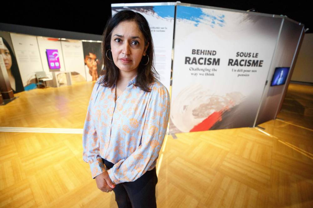 MIKE DEAL / WINNIPEG FREE PRESS FILES
“It is a universal human value that the remains of the dead should be treated with dignity and their families accorded respect,” wrote Isha Khan, chief executive officer of the Canadian Museum for Human Rights, in a letter dated Aug. 9.