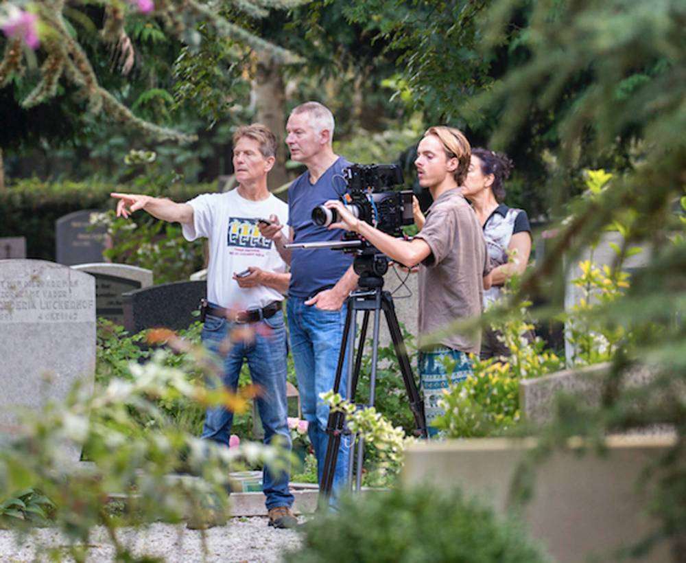Planet Soil photo
                                The film Planet Soil delves underground to capture the hidden world beneath our feet. Shown: Mark Verkerk, left, and Ignas van Schaick.