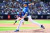 JON BLACKER / THE CANADIAN PRESS 

Toronto Blue Jays relief pitcher Erik Swanson (50) throws to a Chicago Cubs batter in eighth inning MLB interleague baseball action in Toronto, Sunday, Aug. 13, 2023.