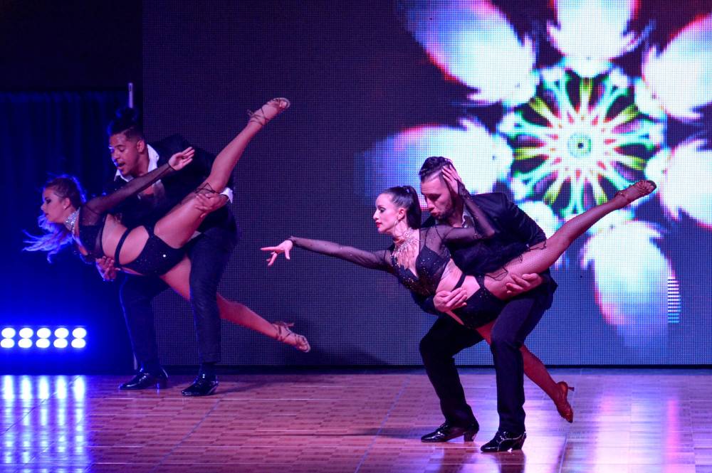 DR. TSE LUK PHOTO
Nine-time Bachata world champions Harold Rancano and Regan Hirose.