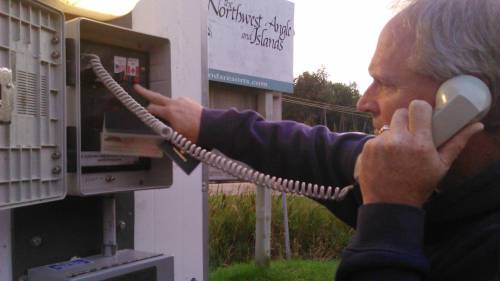 Supplied
                                Border clearance involves reading a passport number to a U.S. authority by phone.
