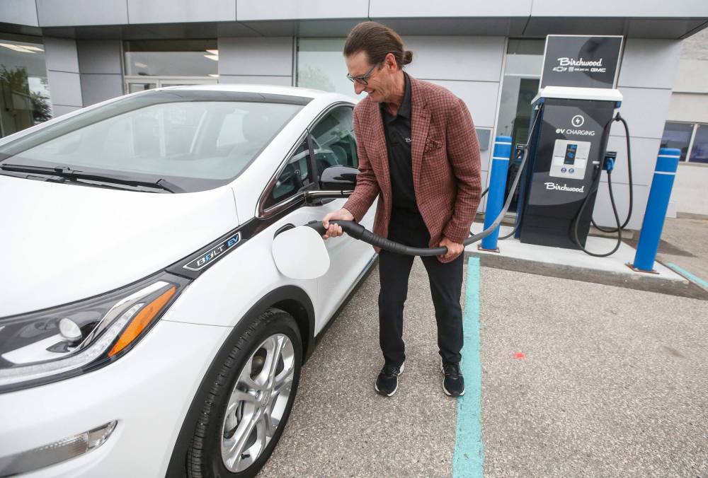 JOHN WOODS / WINNIPEG FREE PRESS
Steve Chipman, CEO of Birchwood, said its dealership network already has 39 level-2 and 12 level-3 chargers.