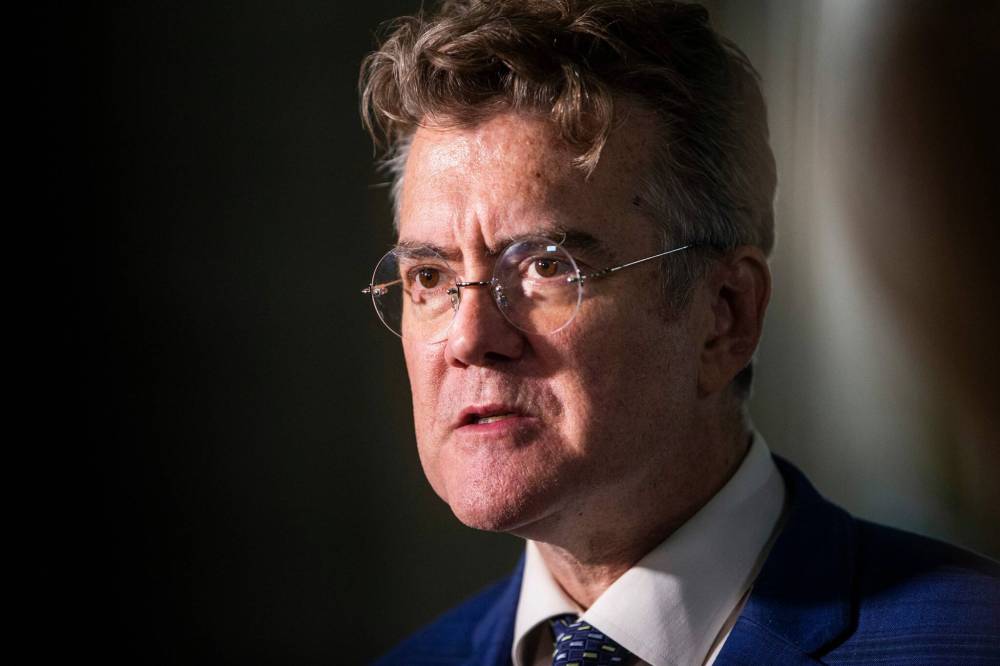 MIKAELA MACKENZIE / WINNIPEG FREE PRESS FILES
Liberal Leader Dougald Lamont promised his party would negotiate with the federal government to gain provincial control over the tax.