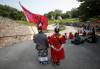 JOHN WOODS / WINNIPEG FREE PRESS FILES
                                People attended a Search The Landfill rally at the Forks in Winnipeg earlier in July calling for the provincial and federal governments to search both the Brady Road and Prairie Green landfills for missing murder victims.