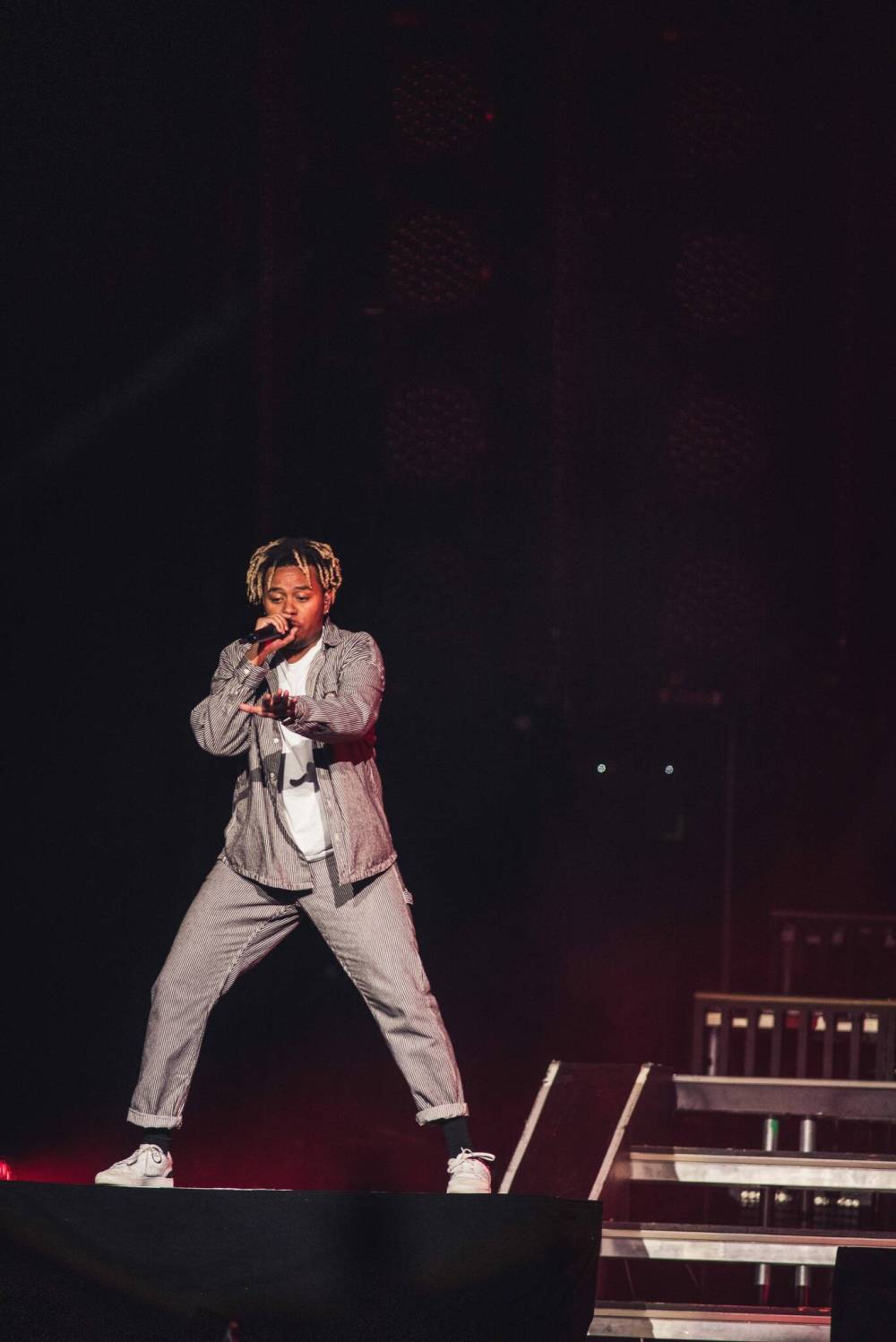 DWAYNE LARSON PHOTO
Cordae performed his Grammy-nominated single Bad Idea during his concert Tuesday at Canada Life Centre.