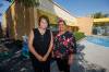 MIKE DEAL / WINNIPEG FREE PRESS
Erin Nault (left), Huron Childcare program director, and Charanjit Singh (right), Huron Childcare administration director, outside the 1120 McPhillips Street Huron Childcare Centre.