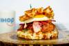 SUPPLIED
                                IHOP Winnipeg aims to ‘fill your pothole within’ with waffles, hot peach honey breaded chicken breast, caramelized onions, bacon, a sunny side up egg and maple honey dill aioli.