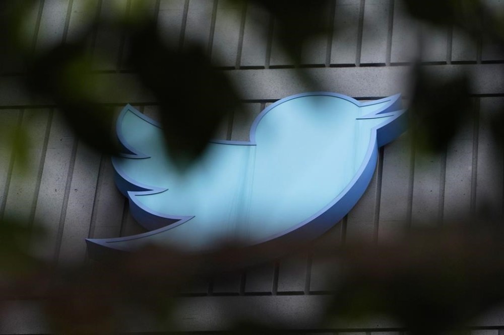 FILE - Twitter's blue bird is seen on its headquarters building in San Francisco, July 24, 2023. Special counsel Jack Smith obtained search warrant for Twitter to turn over info on Trump's account, court documents say. Elon Musk recently unveiled a new