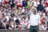 Manchester City's manager Pep Guardiola gives instructions to his players during the English FA Community Shield final soccer match between Arsenal and Manchester City at Wembley Stadium in London, Sunday, Aug. 6, 2023. (AP Photo/David Cliff)