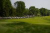Rory McIlroy takes a shot off the fairway of the fifth hole during the third round of the Canadian Open in Toronto on Saturday, June 10, 2023. THE CANADIAN PRESS/Andrew Lahodynskyj