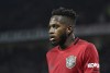 FILE - Manchester United's Fred looks on during their English Premier League soccer match against Tottenham Hotspur at Old Trafford in Manchester, England, on Dec. 4, 2019. Fred is about to end his five-year spell at Manchester United by joining Fenerbahce. Fred will move to the Turkish club subject to passing a medical examination, agreeing to personal terms and receiving international clearance, United said Friday Aug. 11, 2023. He will fly out to Istanbul on Saturday. (AP Photo/Rui Vieira, File)