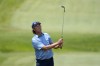 Stephen Ames chips to the fifth green during the final round of the Champions Tour Principal Charity Classic golf tournament, Sunday, June 4, 2023, in Des Moines, Iowa. (AP Photo/Charlie Neibergall)