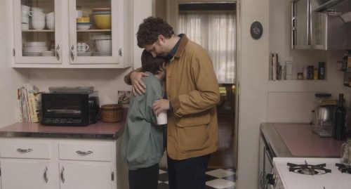 This image released by Variance Films shows Sophia Lillis, left, and Michael Cera in a scene from 
