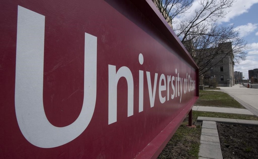 The University of Ottawa campus is shown on Wednesday, April 22, 2020 in Ottawa. Parents across the country are getting set to start tapping into registered education savings plans to help pay for their children's post-secondary schooling this fall. THE CANADIAN PRESS/Adrian Wyld