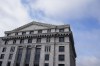 The Fulton County courthouse is seen, Monday, Aug. 7, 2023, in Atlanta. The sheriff's office are implementing various security measures ahead of District Attorney Fani Willis possibly seeking an indictment in her investigation into whether former President Donald Trump and his allies illegally meddled in the 2020 election in Georgia. (AP Photo/Brynn Anderson)