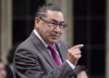 Winnipeg Police have charged former MP Roméo Saganash with sexual assault. Saganash rises during question period in the House of Commons on Parliament Hill in Ottawa on Thursday, Sept. 27, 2018. THE CANADIAN PRESS/Adrian Wyld