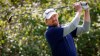Tim Petrovic, of the United States, hits from the second tee during round two of the PGA Tour Champions Shaw Charity Classic golf event in Calgary, Alta., Saturday, Aug. 19, 2023.THE CANADIAN PRESS/Jeff McIntosh