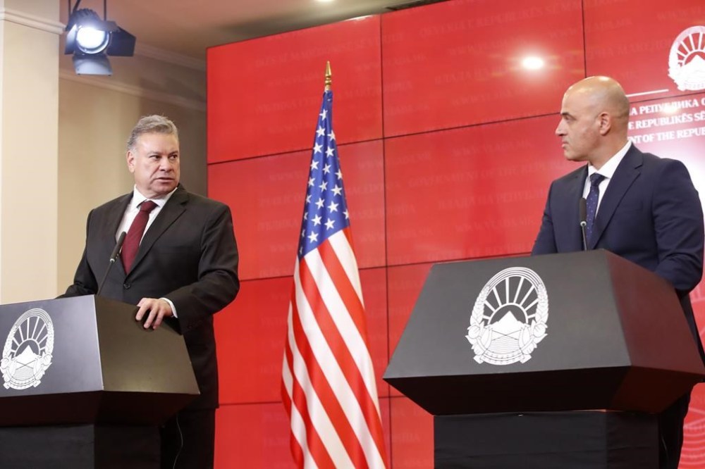 Dimitar Statev US official voices hope North Macedonia will be able to proceed with EU ...
