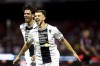 Udinese's Lazar Samardzic celebrates scoring their side's first goal of the game during the Serie A soccer match between Salernitana and Udinese at the Arechi stadium in Salerno, Italy, Monday, Aug. 28, 2023. (Alessandro Garofalo/LaPresse via AP)