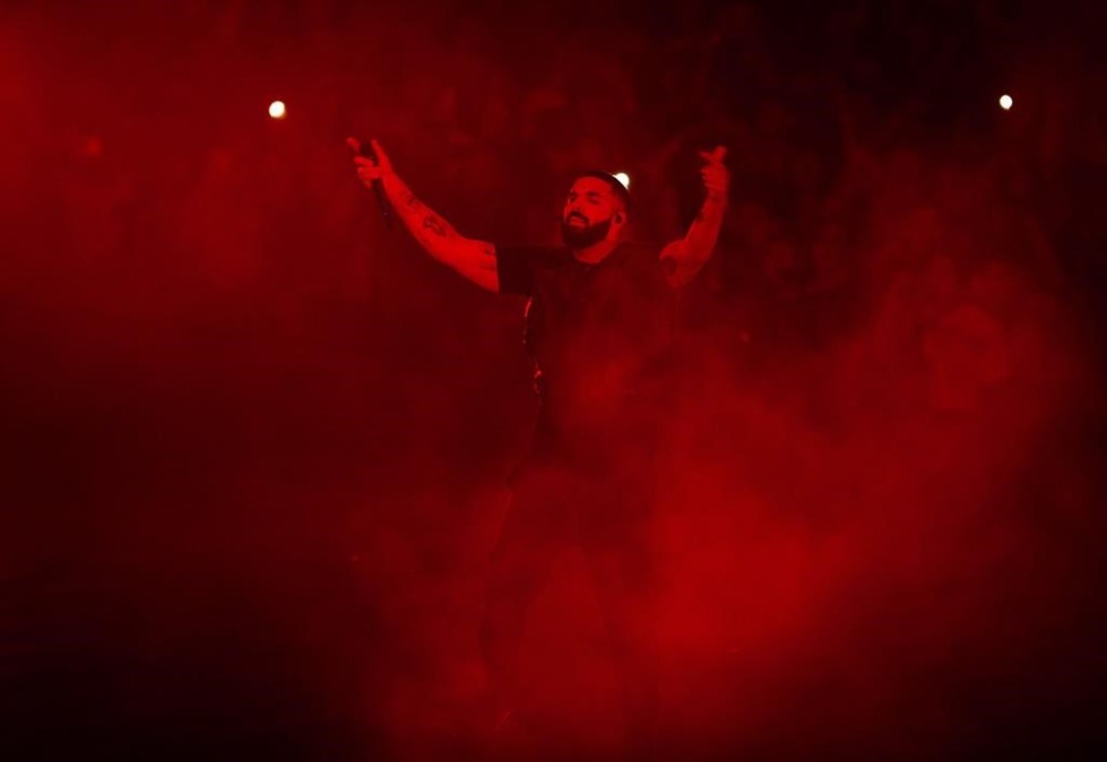 Drake performs during the