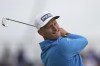 FILE - Poland's Adrian Meronk plays a shot from the 4th tee on the first day of the British Open Golf Championships at the Royal Liverpool Golf Club in Hoylake, England, Thursday, July 20, 2023. Meronk is one of the six players fighting for the third and final place up for grabs on the European Points List behind McIlroy and Rahm, as Robert MacIntyre is the driving seat. (AP Photo/Kin Cheung, File)