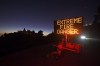 FILE - A roadside sign warns motorists of extreme fire danger on Grizzly Peak Boulevard, in Oakland, Calif., on Oct. 25, 2020. Critical fire weather conditions were developing in the interior of Northern California, forecasters said Tuesday, Aug. 29, 2023, and a utility planned to cut power to parts of eight counties to prevent ignitions if wires are downed or damaged. (Jose Carlos Fajardo/Bay Area News Group via AP, File)