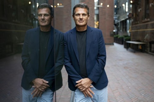 Peter Ruis, CEO of Indigo, poses for a portrait in Toronto, on Tuesday, August 29, 2023. THE CANADIAN PRESS/Arlyn McAdorey