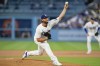 Los Angeles Dodgers starting pitcher Clayton Kershaw throws to an Arizona Diamondbacks batter during the first inning of a baseball game Tuesday, Aug. 29, 2023, in Los Angeles. (AP Photo/Ryan Sun)