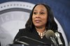 FILE - Fulton County District Attorney Fani Willis speaks in the Fulton County Government Center during a news conference, Aug. 14, 2023, in Atlanta following the indictment of former President Donald Trump and 18 others over efforts to overturn Trump’s 2020 election loss in Georgia. A number of Republicans have been looking for ways to remove or punish Willis for the indictment. (AP Photo/John Bazemore, File)