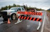 A state of emergency in the Northwest Territories has been extended until Sept. 11. The road is closed north to Yellowknife from Fort Providence, N.W.T., Thursday, Aug. 17, 2023. THE CANADIAN PRESS/Jeff McIntosh