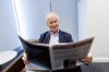 Phillip Crawley, the outgoing publisher and CEO of The Globe and Mail is photographed in Toronto on Tuesday, Aug. 29, 2023. THE CANADIAN PRESS/Cole Burston