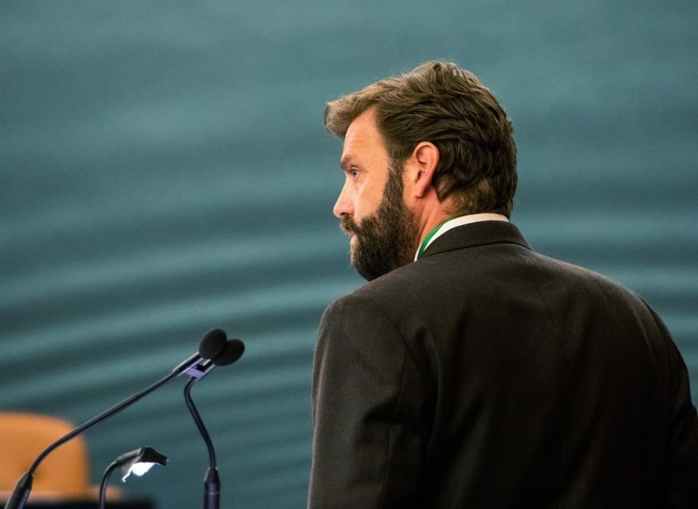 Lawyer Michael Scott is shown in Halifax on Thursday, July 28, 2022. Scott, whose firm represents a majority of the families affected by the April 2022 mass shooting in Nova Scotia, says they have yet to see any