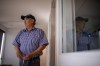 Eddie Head, justice and policing director for the James Smith Cree Nation, stands inside the Band Office in James Smith Cree Nation, Sask., on Wednesday, Aug. 9, 2023. THE CANADIAN PRESS/Liam Richards