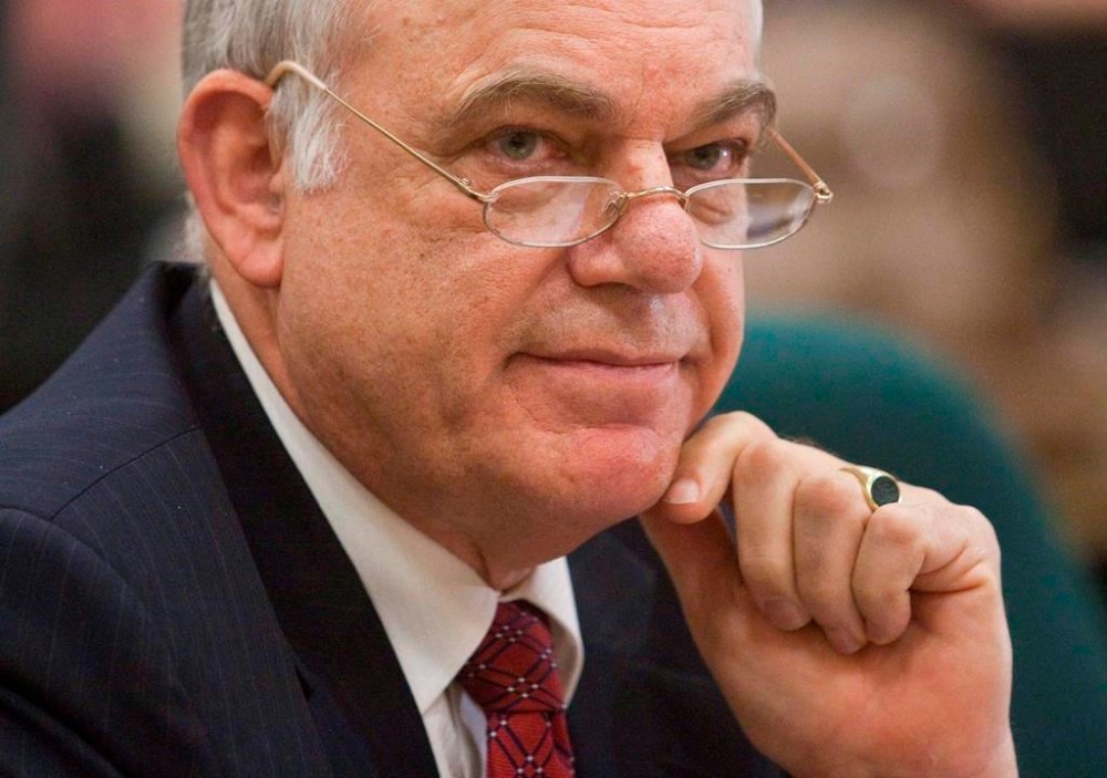 Konrad W. von Finckenstein waits prior to his appearance before a House of Commons science and technology committee on Parliament Hill in Ottawa on Thursday, February 3, 2011. After a six-month hiatus, the federal government says Canada has a new interim conflict of interest and ethics commissioner. The watchdog released a statement today saying von Finckenstein has been appointed to the role for the next six months. THE CANADIAN PRESS/Pawel Dwulit