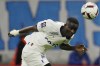 FILE - Marseille's Eric Bailly vies for the ball during the French League One soccer match between Marseille and Paris Saint-Germain at the Velodrome stadium in Marseille, southern France, on Feb. 26, 2023. Eric Bailly has ended his seven-year spell at Manchester United by completing a permanent move to Besiktas as Turkish clubs take advantage of the late closing of their transfer window to take fringe players from the Premier League. Bailly made 113 appearances for United after joining from Villarreal. (AP Photo/Daniel Cole)