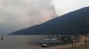 Smoke rises from the Bush Creek East wildfire in an undated handout photo. Residents of one of the regions most devastated by wildfires in British Columbia will be touring the burned-out site today.THE CANADIAN PRESS/HO-B.C. Wildfire Service, *MANDATORY CREDIT*