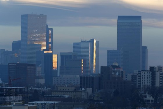 Denver — real place, or merely mythical destination? (David Zalubowski / The Associated Press files)