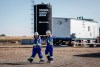 E3 Lithium employees walk through the company's lithium pilot plant near Olds, Alta., Thursday, Sept. 7, 2023. THE CANADIAN PRESS/Jeff McIntosh