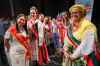 RUTH BONNEVILLE / WINNIPEG FREE PRESS

Folklorama pavilion ambassadors share some laughs at kickoff evem held in combination with a Canadian citizenship ceremony  on Thursday, Aug. 3, 2023.