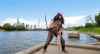 RUTH BONNEVILLE / WINNIPEG FREE PRESS

INTERSECTION - Jack of Wpg

Photos of Todd Douglas, AKA Jack Sparrow, at various iconic spots in Winnipeg including, St-Boniface Cathedral, on the Red River with Esplanade Bridge, at the Forks and next to the Splash Dash boat at the Forks.  

His partner, Corinne Bremner, AKA Mrs. Scarlet, also in one of the photos. 

What: This is for an Intersection piece on Todd's alter-ego, Jack in the Peg. For close to a decade, Douglas, an actor, has hit the town as the Jack Sparrow character from the Pirates of the Caribbean movies. It started off as a Halloween lark, he now gets paid to show up as Jack for b-day parties, work events, restaurant launches, etc.

See Dave Sanderson's story

August 9th,  2023