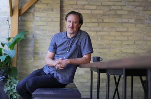 RUTH BONNEVILLE / WINNIPEG FREE PRESS 
                                Sean McManus is the new executive director of the Manitoba Chamber Orchestra, which opens its new season tonight.