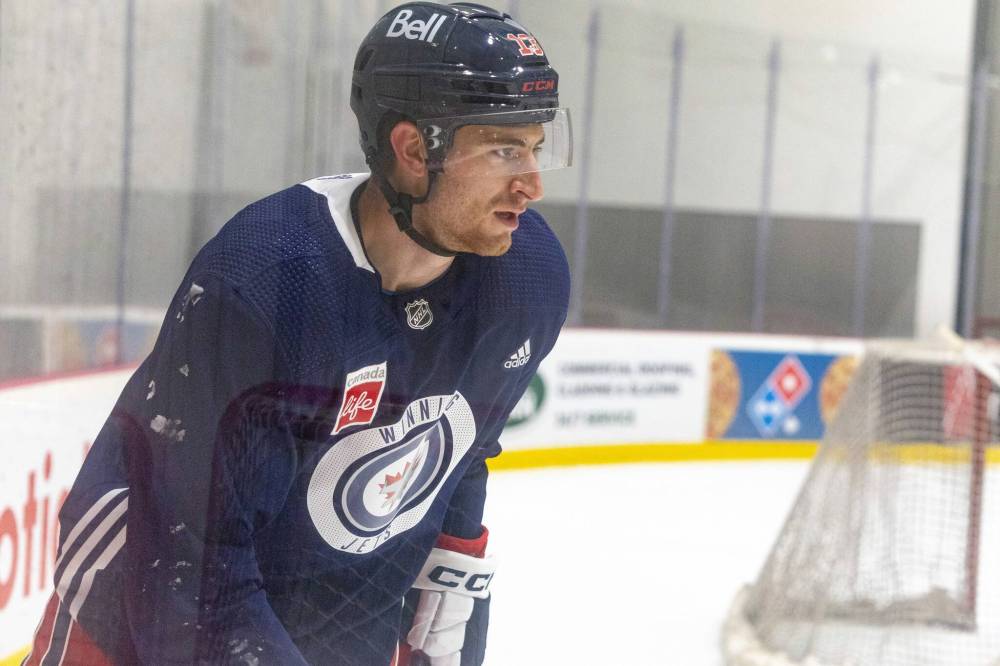 MIKE DEAL / WINNIPEG FREE PRESS
Gabe Vilardi flew in last Monday to get acclimatized to his new hockey home.