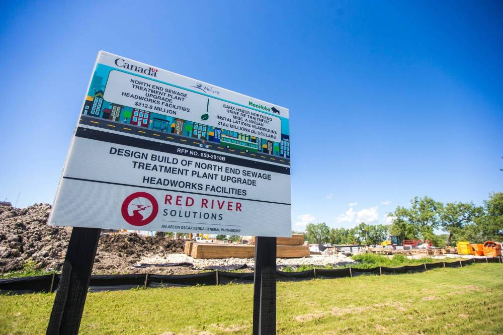 MIKAELA MACKENZIE / WINNIPEG FREE PRESS FILES
The price hike makes it the most expensive infrastructure project in Winnipeg’s history.