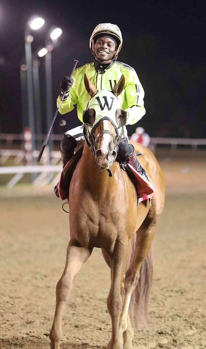 Jason Halstead / Winnipeg Free Press files
A season at Assiniboia Downs highlighted by moments such as Antonio Whitehall riding Mano Dura to victory in the Manitoba Derby has been marred by horses being euthanized and cancelled race nights.