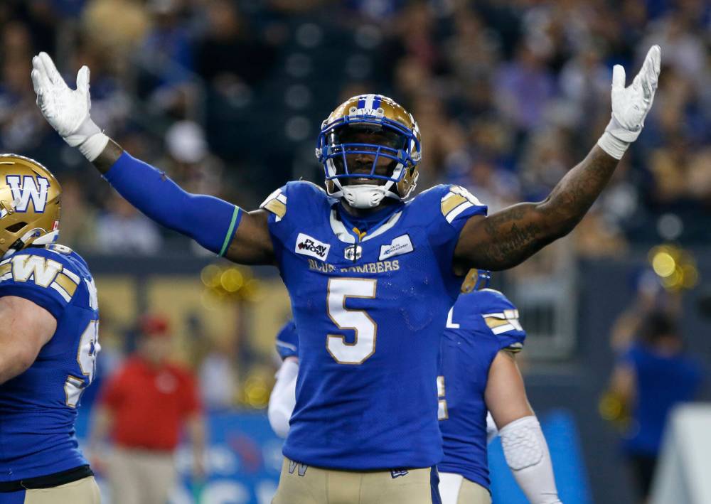 THE CANADIAN PRESS/John Woods files
                                Willie Jefferson hasn’t registered a quarterback sack since the seventh game of the season.