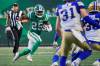 Heywood Yu / THE CANADIAN PRESS
                                Saskatchewan Roughriders running back Jamal Morrow runs the football against Winnipeg Blue Bombers during the second half of CFL Labour Day Classic.